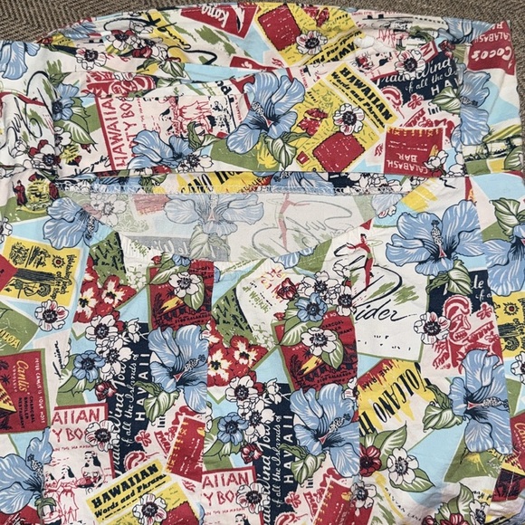 Zinc Strapless Tie Back HawaiianTop SZ XL - Picture 10 of 11